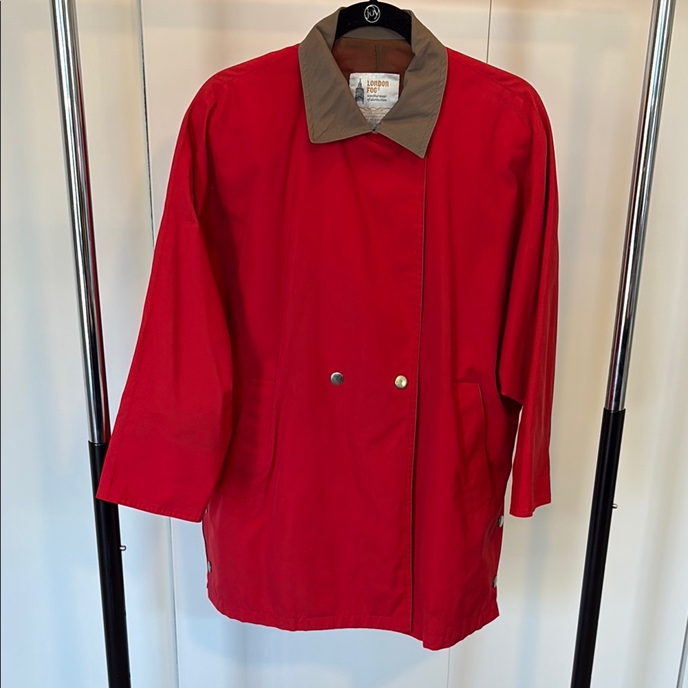 London Fog Women's Red Feild Jacket